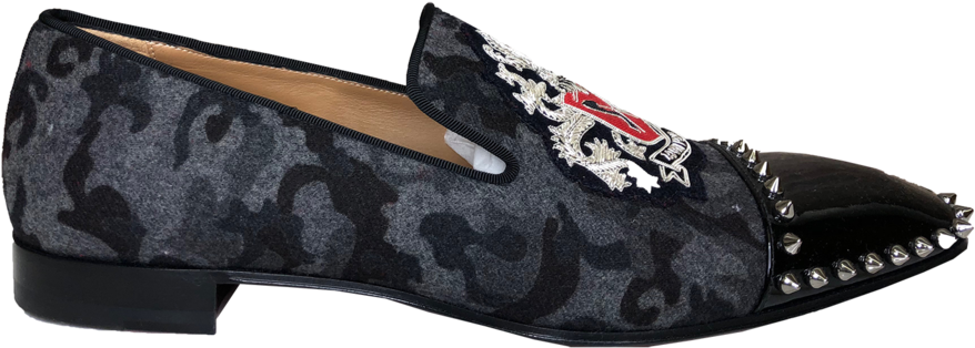 Christian Louboutin Loafers - Slip-on Shoe (1024x768), Png Download