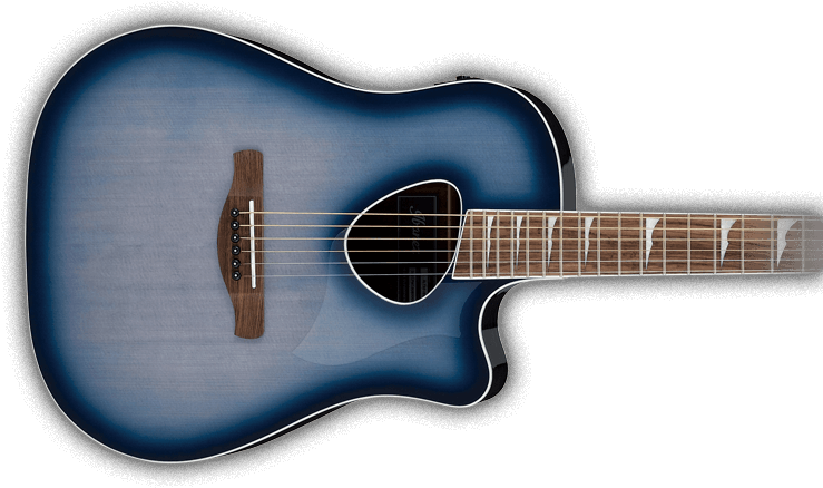 Ibanez Has Historically Offered Acoustic Instruments - Acoustic Guitar (747x474), Png Download