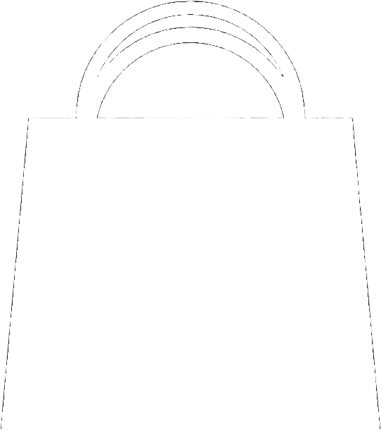 My Account - Shopping Bag White Png (542x612), Png Download