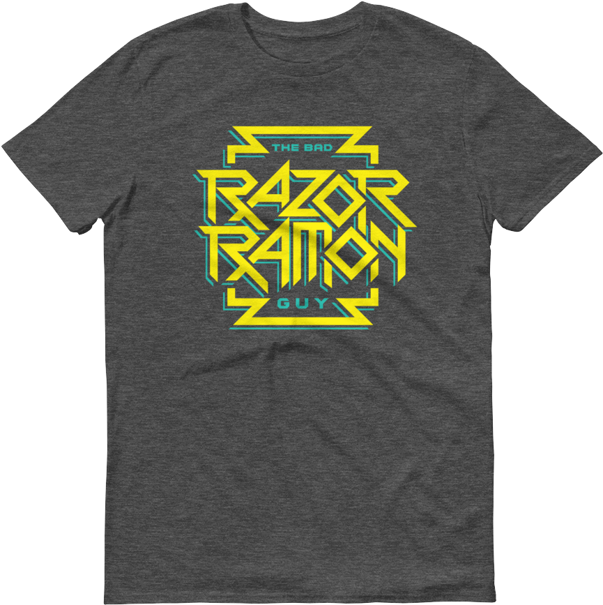 Razor Ramon "jagged Logo" Unisex T-shirt - Coding Train T Shirt (1000x1000), Png Download