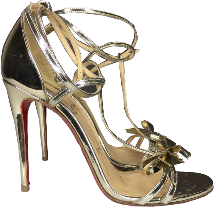Christian Louboutin Heels - High-heeled Shoe (768x1024), Png Download