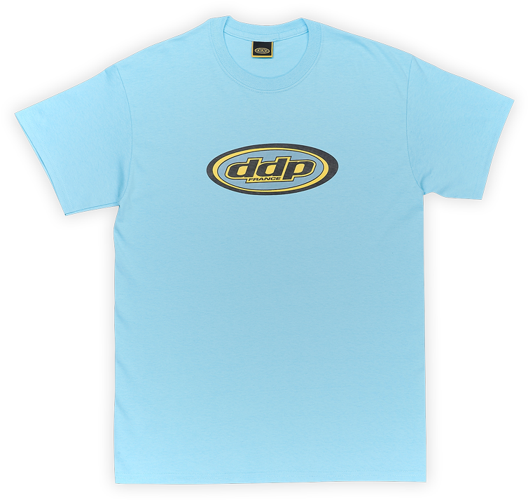 Sky Blue Bic Tee - Active Shirt (827x1024), Png Download
