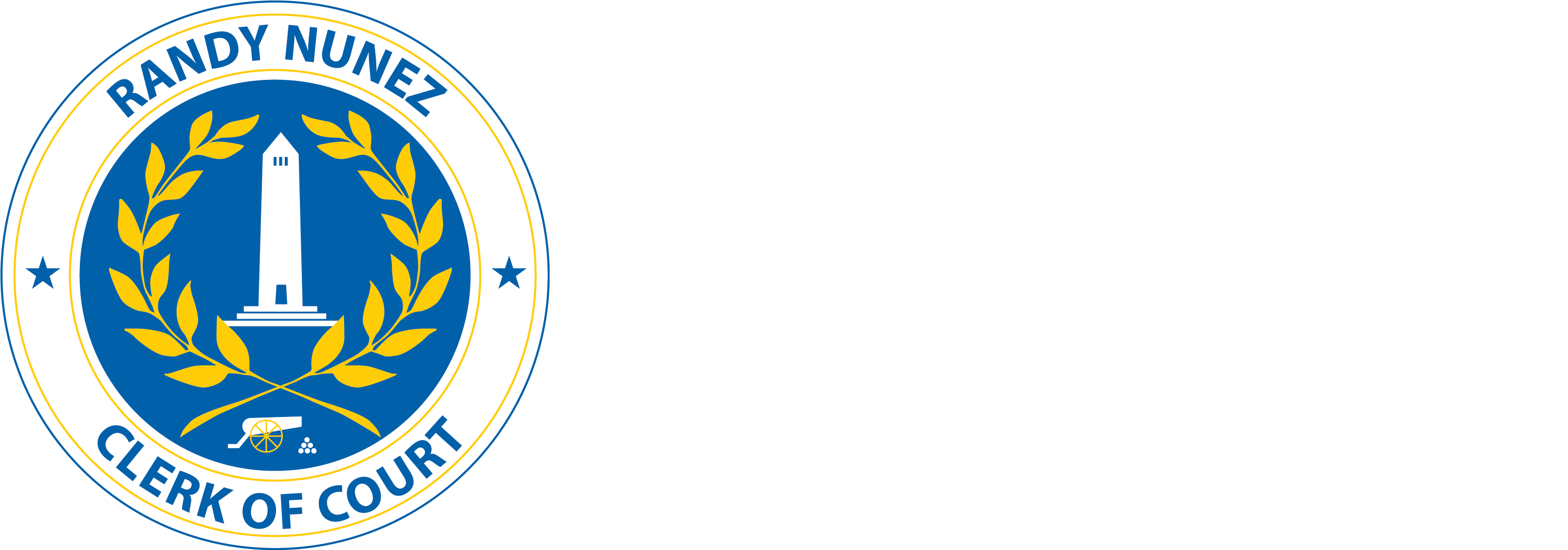 Randy Nunez St - St Bernard Parish Government (3384x1128), Png Download