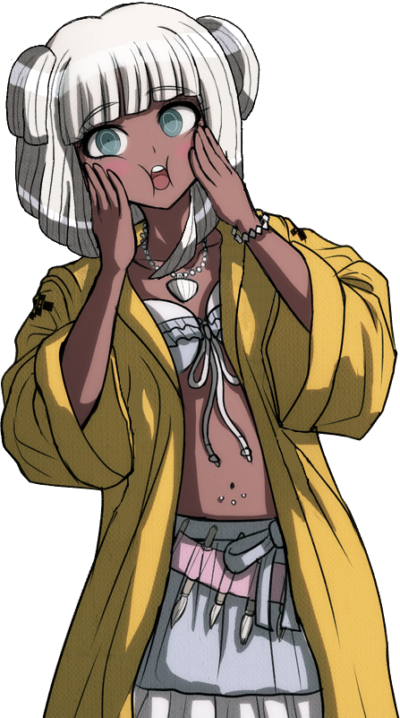 Sprite Editdaily Danganronpa Hair Edit - Danganronpa V3 Angie Sprites (447x801), Png Download