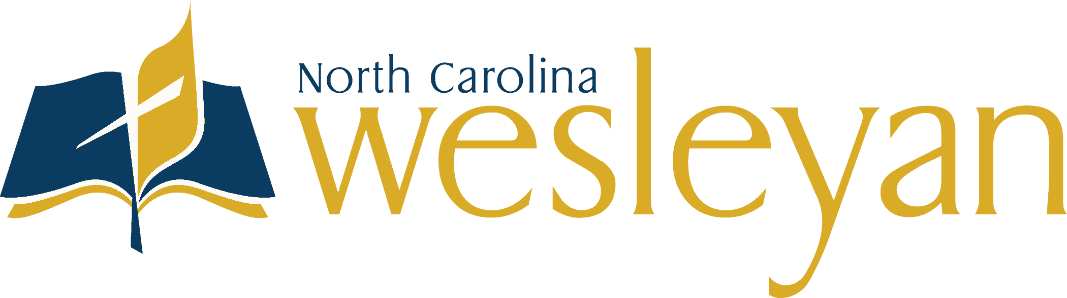 North Carolina Wesleyan College - Nc Wesleyan College Logo (2100x588), Png Download