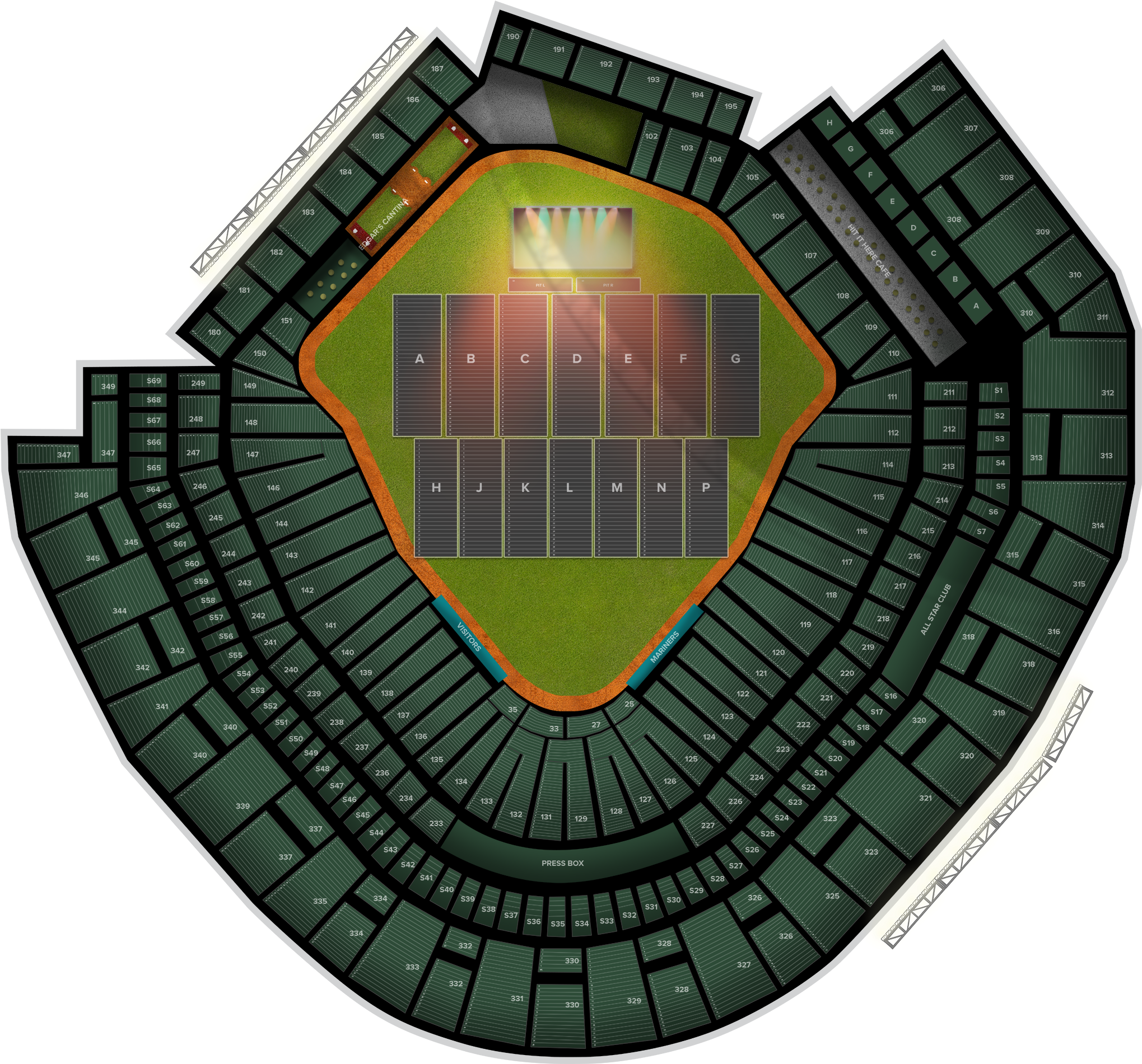 Foo Fighters At Safeco Field Tickets, Saturday, September - Soccer-specific Stadium (2560x1936), Png Download