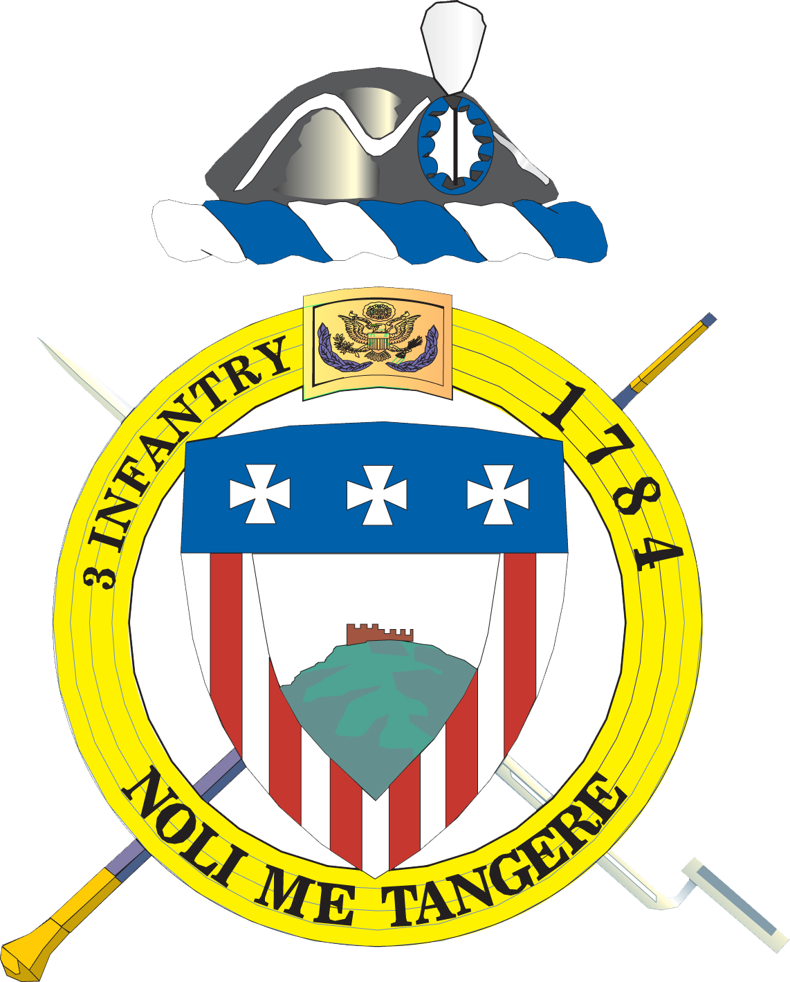 Png The Old Guard Crest 2, Png, 680 Kb, Download (1142x1419), Png Download