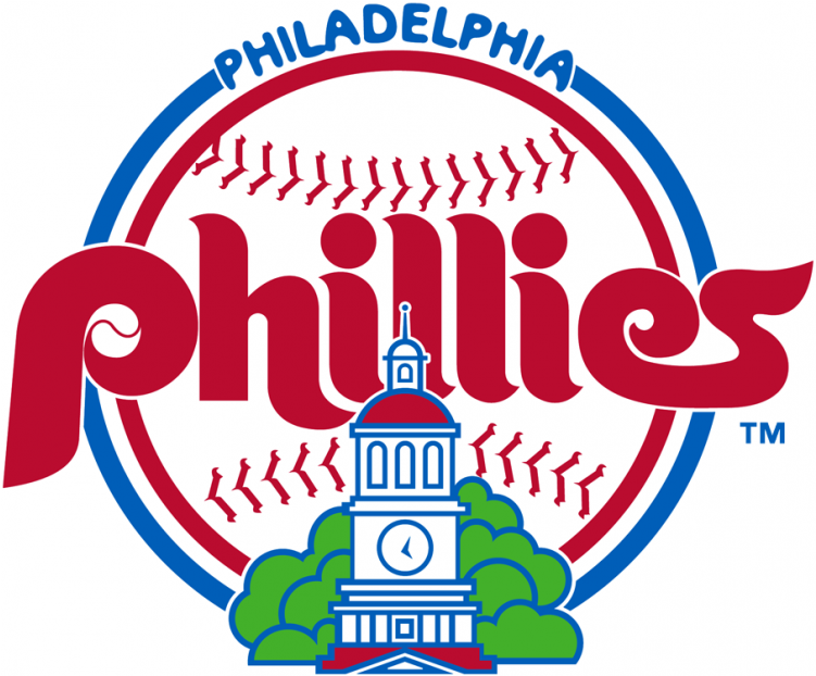 Philadelphia Phillies Logos Iron Ons - Philadelphia Phillies Old Logo (750x930), Png Download
