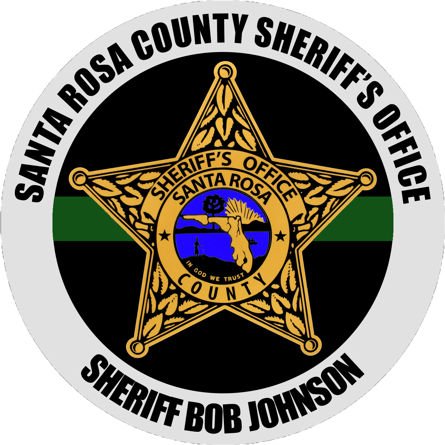 Santa Rosa County Sheriff's Office - Escambia County Sheriff's Office (1500x1500), Png Download