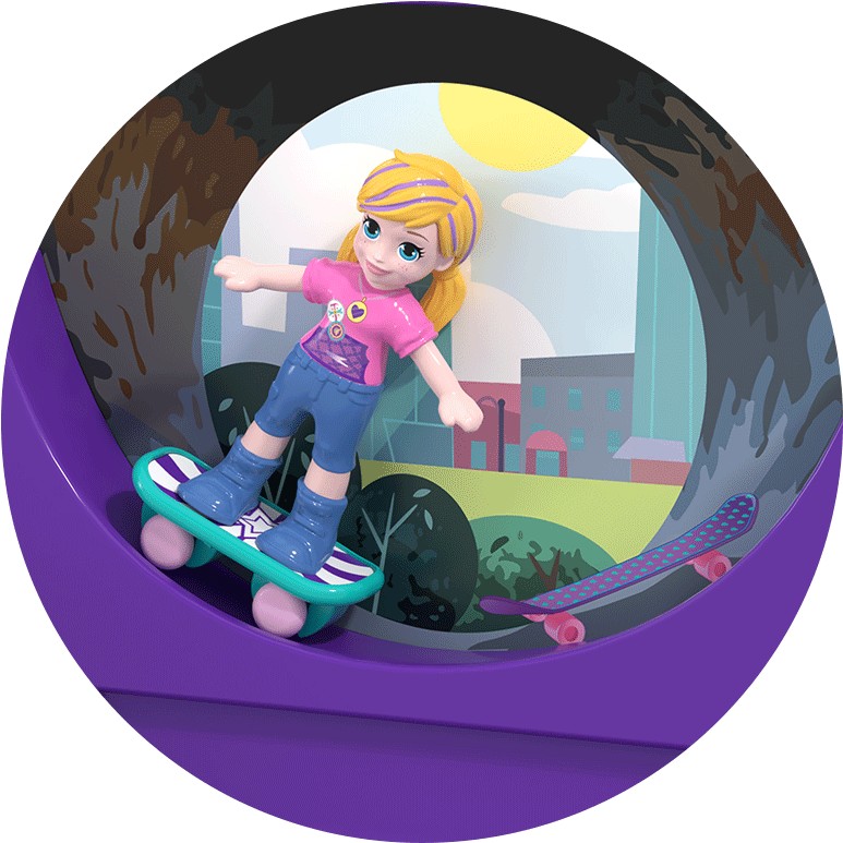 Polly Pocket™ Go Tiny ™ Room Playset With Dolls And - Polly Pocket Go Tiny Room (788x788), Png Download