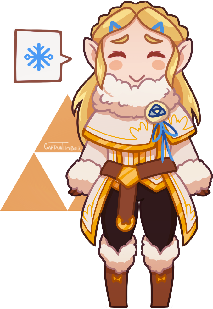 “snow Princess Is Best Princess Princess Zelda, Twilight - The Legend Of Zelda (790x1017), Png Download