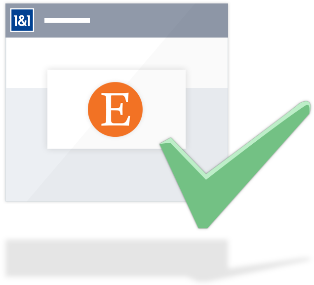 Online In Just Minutes - 1&1 Internet (700x580), Png Download