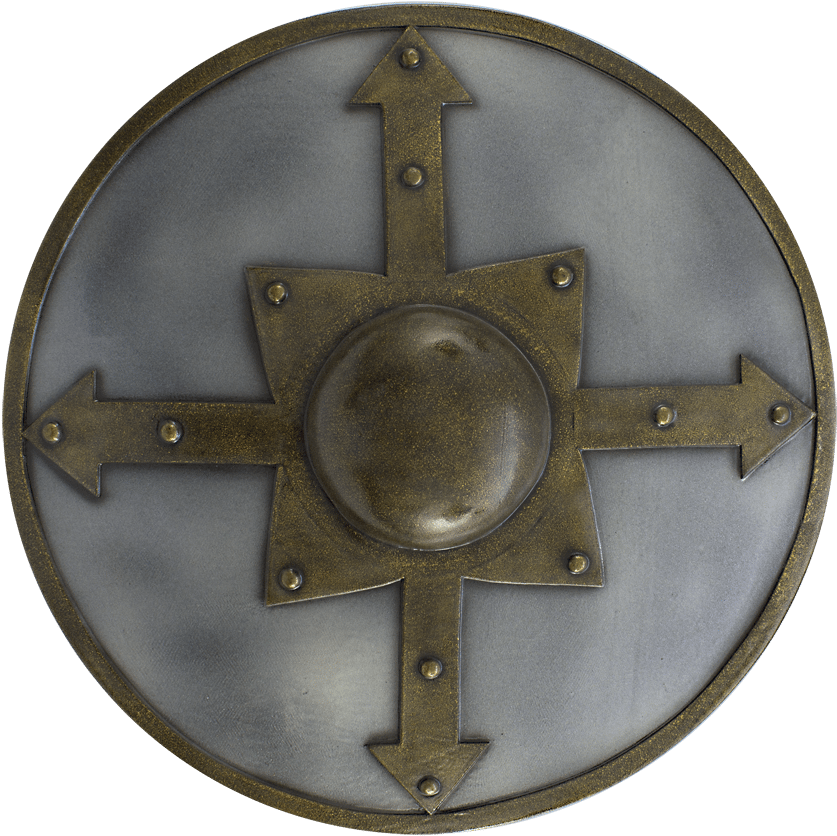 Armor Venue - Larp Marauder Round Foam Shield - Larp (850x850), Png Download