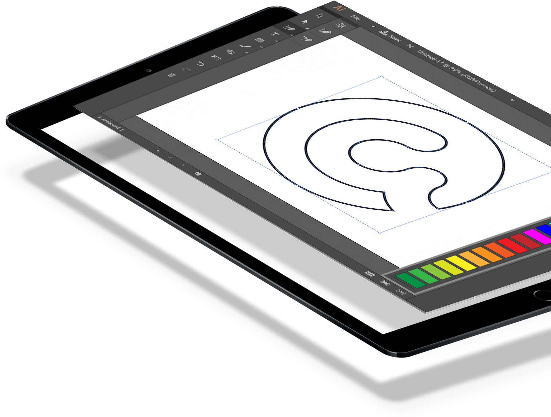 Studio Graphique Montpellier Caconcept Création Logo (1920x1440), Png Download