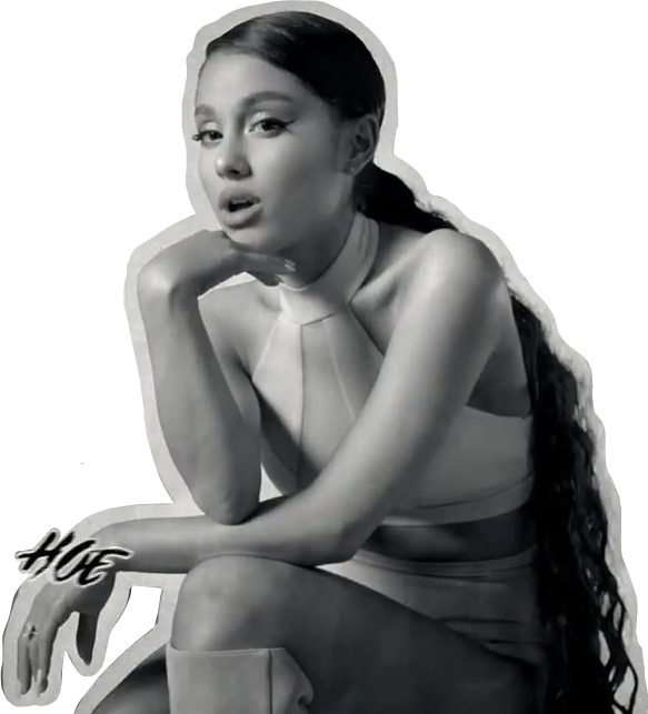 Godisawoman Giaw Ariana Arianagrande Ariana Arianagrand - Ariana Grande God Is A Woman Black (583x643), Png Download