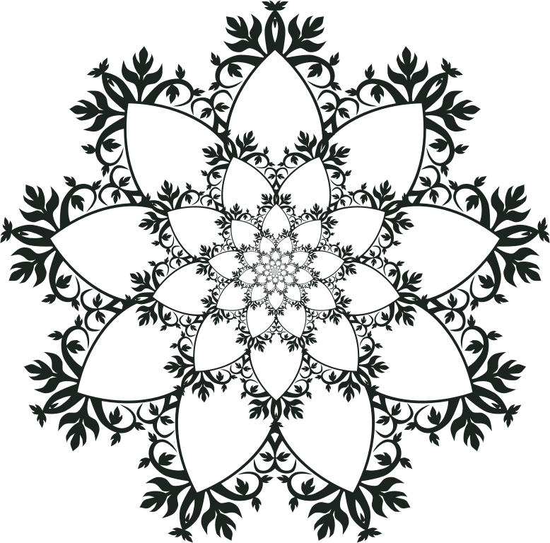 Decorative Mandala Free Adult Coloring Pages, Mandala - Patrones De Mandalas De Bordado (778x768), Png Download