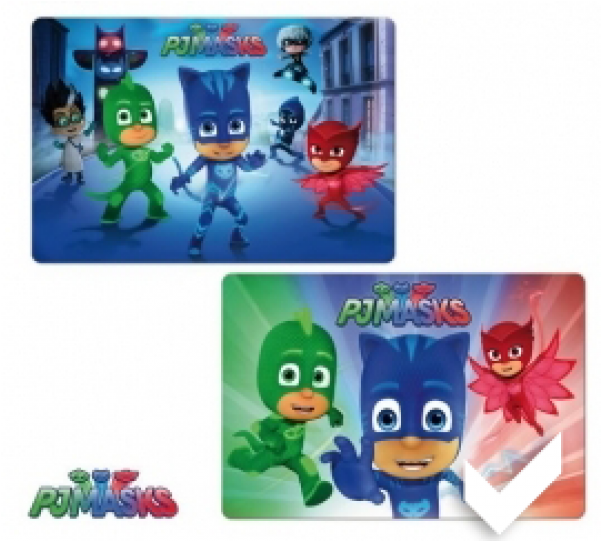 Kids Superhero Pj Masks Cape Sets Gekko Owlette Catboy (600x800), Png Download