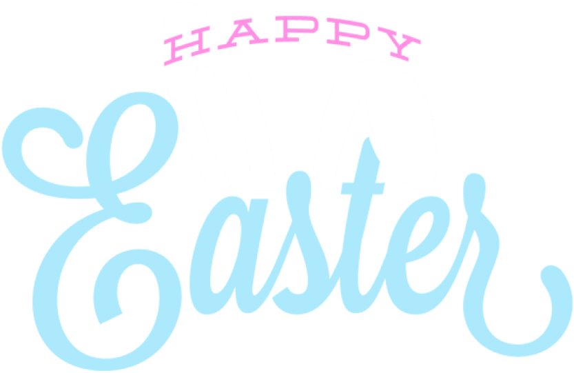 Free Png Happy Easter Png Images Transparent - Gold Lettering (850x549), Png Download
