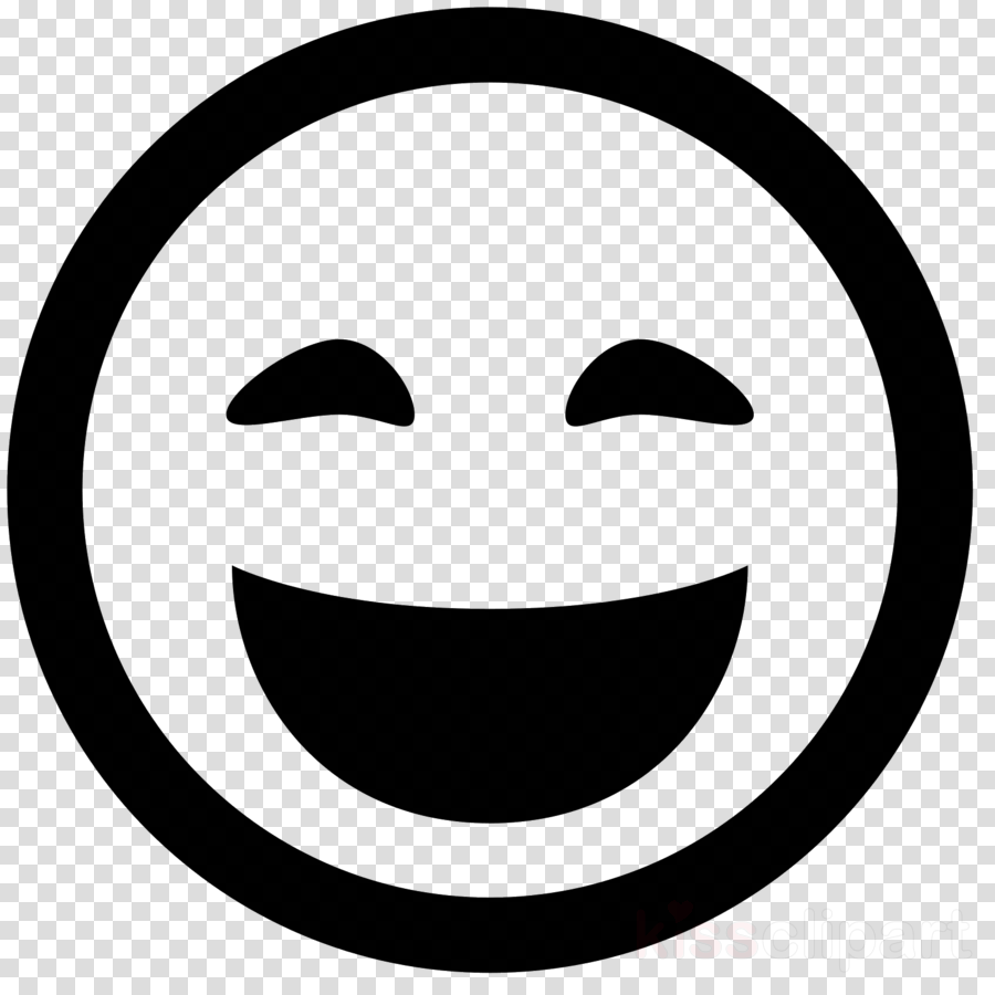 Happy Emojis Black And White Clipart Emoticon Smiley - Depeche Mode Cd Png (900x900), Png Download