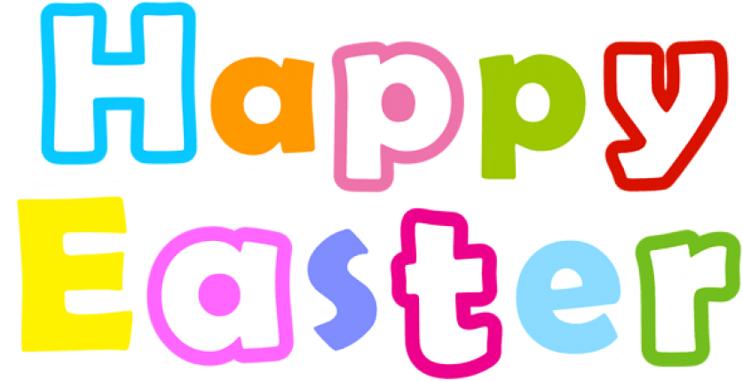 Free Png Happy Easter Png Images Transparent - Portable Network Graphics (850x438), Png Download