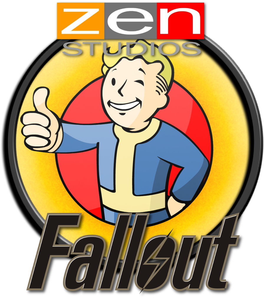 Zen - Fallout (1365x1035), Png Download
