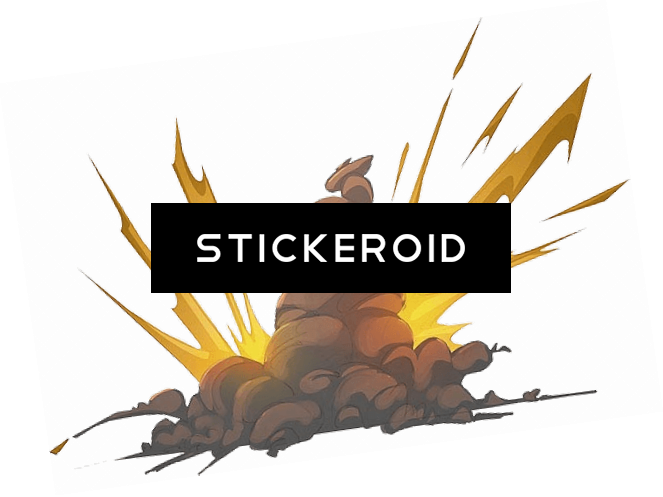 Cartoon Explosion - Graphic Design (663x497), Png Download