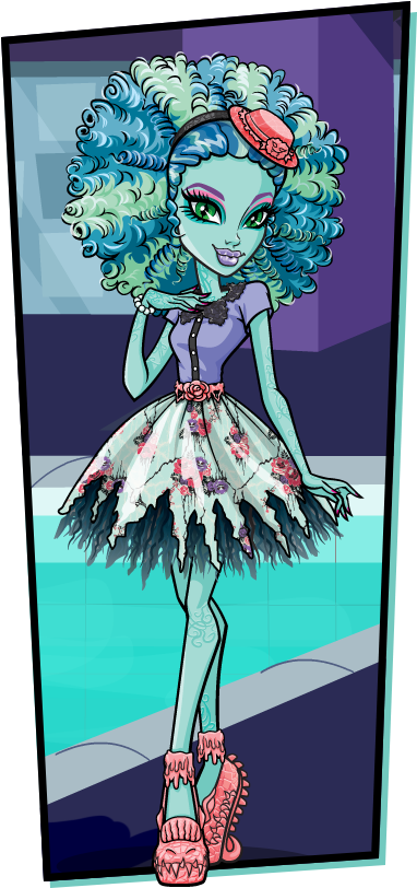 Monster High Images Honey Swamp Hd Wallpaper And Background - Monster High Collection (492x1015), Png Download