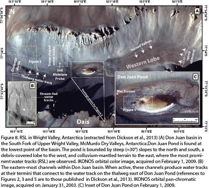 Two Hydrated Chloride Salts, Mgcl2 And Cacl2, May Be - Don Juan Pond (704x632), Png Download