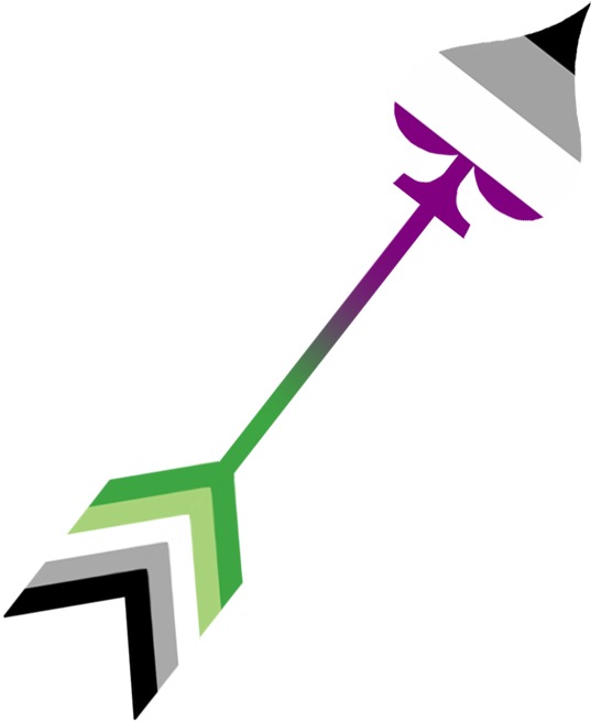 It's An Ace Of Spades Arrow (569x669), Png Download