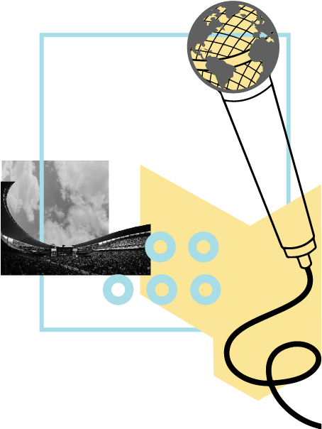 Bono Kills The Planet - Born To Sing Karaoke Embroidery Design (533x638), Png Download