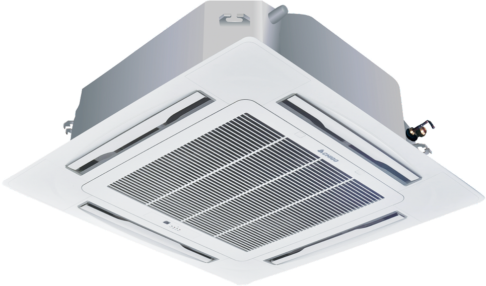 Indoor 4- Way Cassette Unit Vrf - Сплит-система Shivaki Sch-604be (1024x606), Png Download