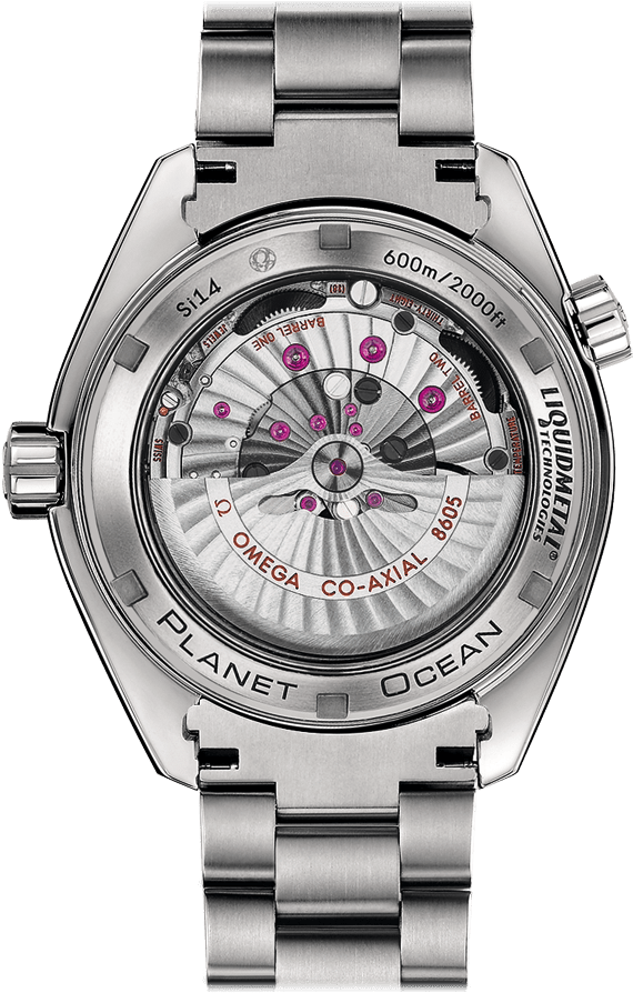 Planet Ocean 600m Omega Co-axial Gmt - Seamaster Planet Ocean 600m Co-axial Gmt (800x1100), Png Download