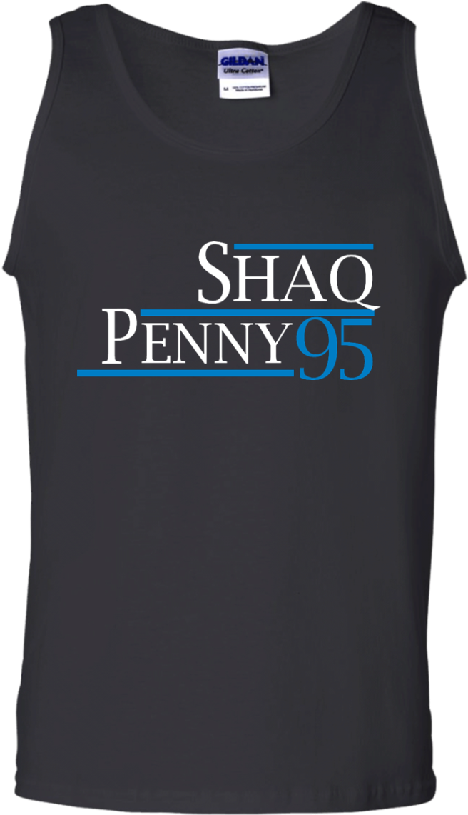 Shaq Penny 95 Shirt - T-shirt (1155x1155), Png Download