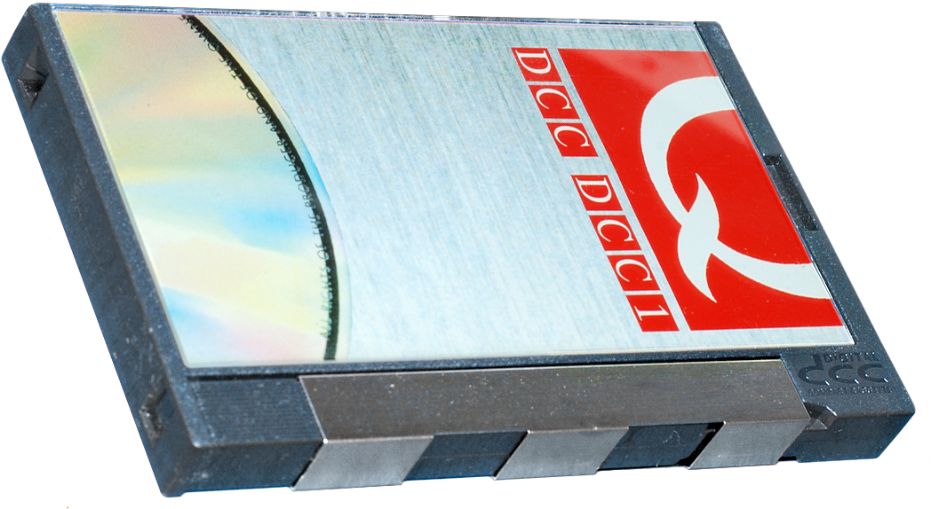 Digital Compact Cassette Front No Shadow - Cassette Tape (1145x662), Png Download