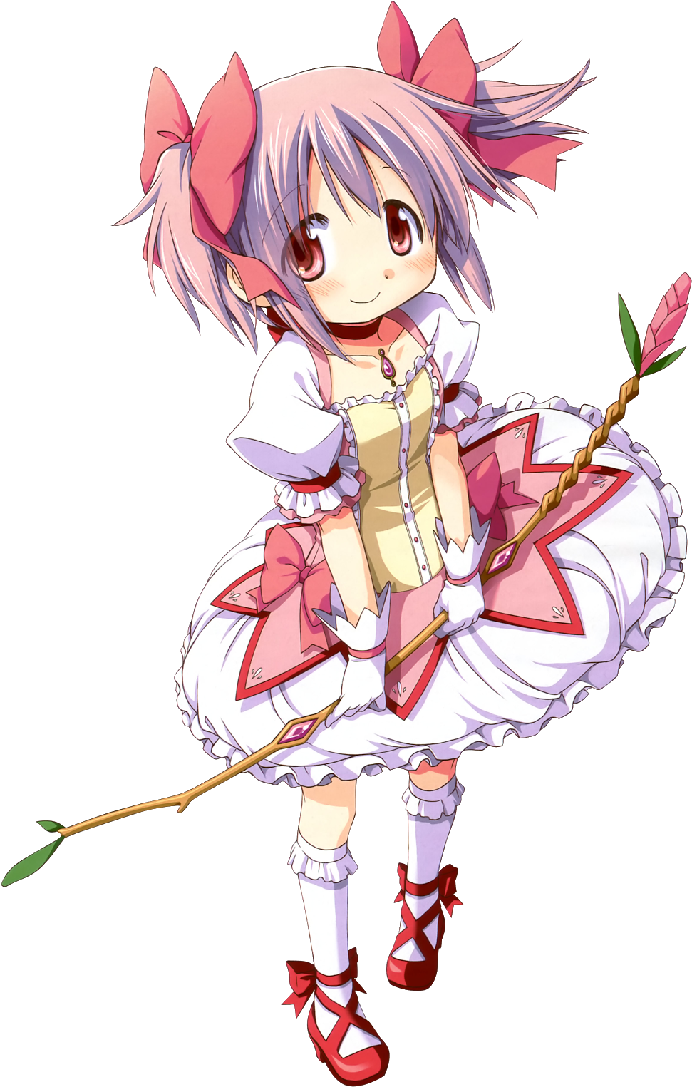 Madoka Magica Kaname Madoka Kawaii Hd Render - Puella Magi Madoka Magica Personajes (1065x1600), Png Download