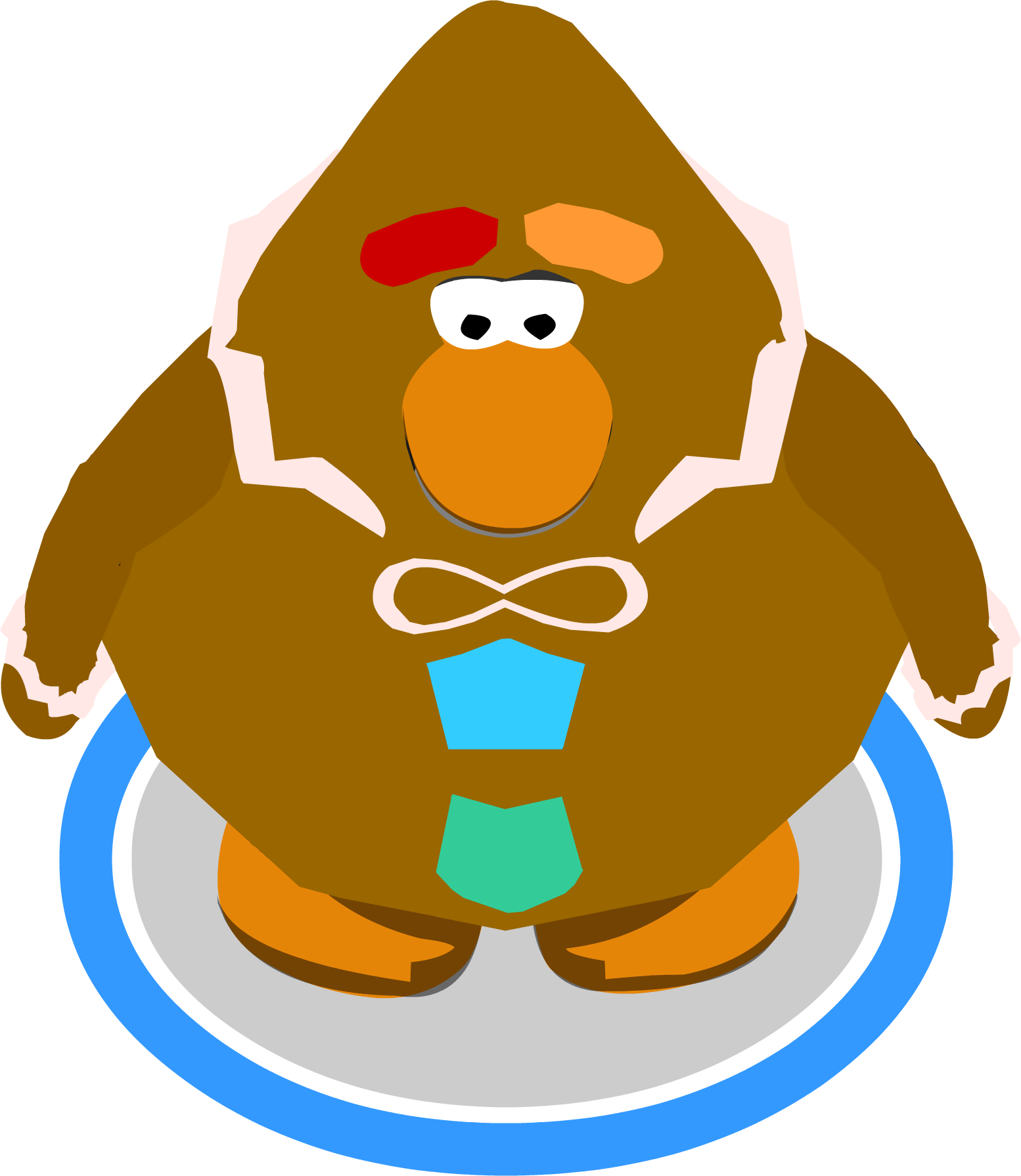 Gingerbread Costume Ig (1554x1790), Png Download