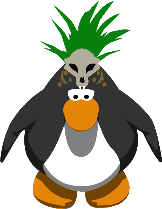 Primal Headdress Ig - Club Penguin Sombrero Png (552x711), Png Download