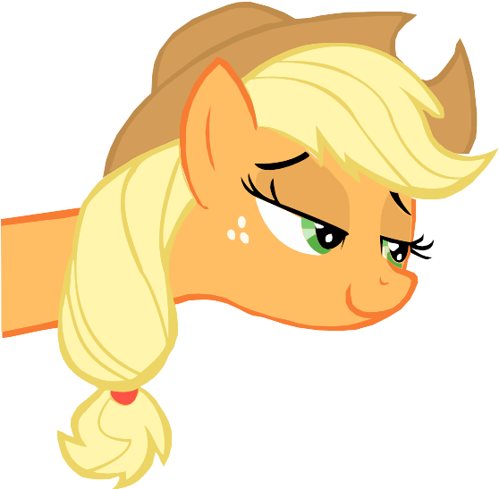 View Applejack , (600x555), Png Download