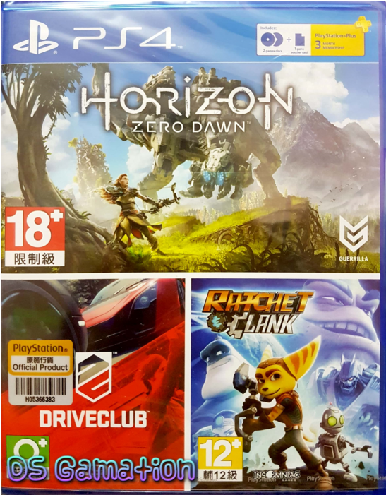 Horizon Zero Dawn Driveclub Ratchet & Clank - Horizon Zero Dawn Ratchet And Clank (700x700), Png Download