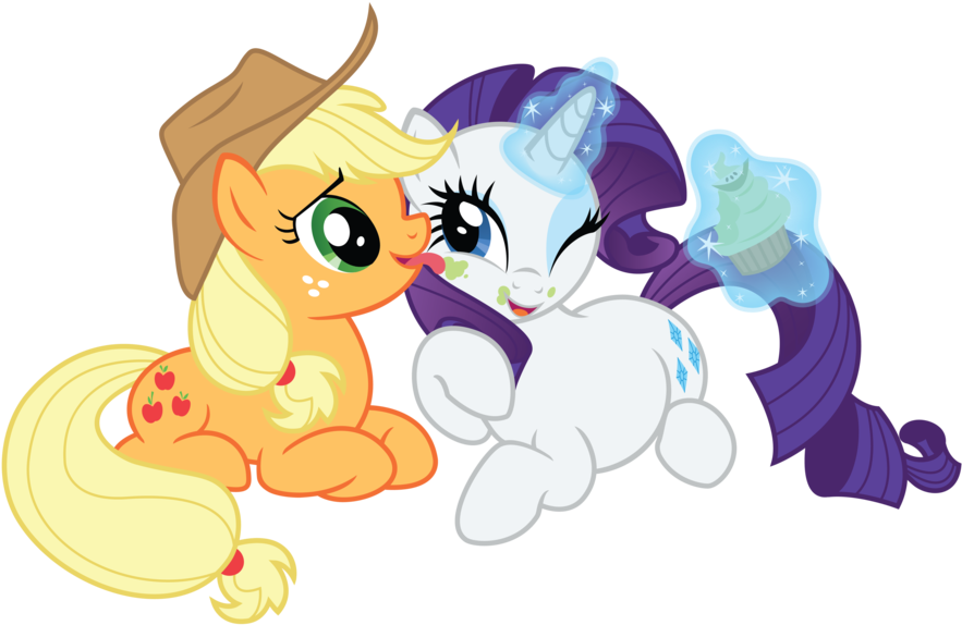 Applejack Drawing Kid Svg Black And White Download - De Applejack X Rarity (1024x661), Png Download