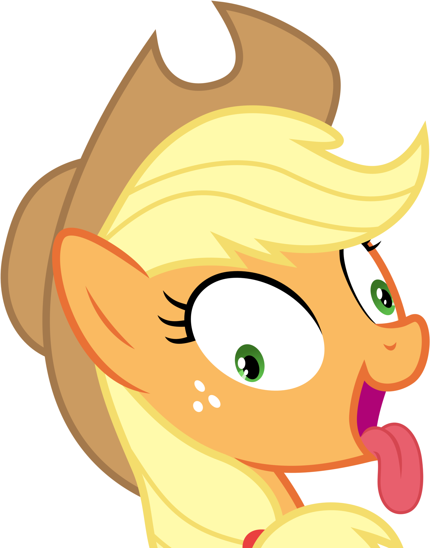 Really Silly Applejack By Magister39 - Silly Applejack (1507x1920), Png Download