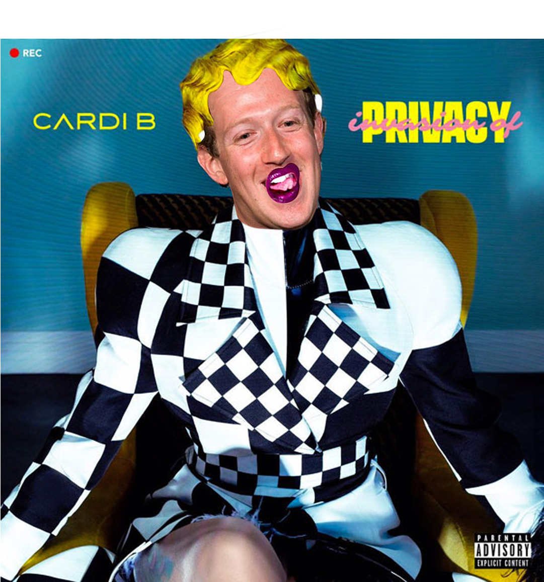 Invasion Of Privacy Cardi B (1080x1350), Png Download