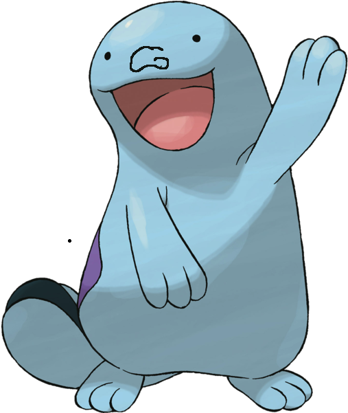 Nose , - Pokemon Quagsire (600x600), Png Download