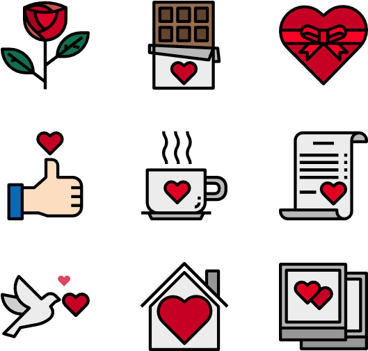 Valentine's Day (600x564), Png Download