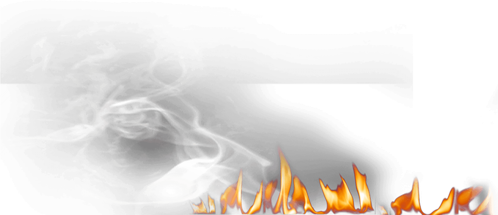 Flame (1600x738), Png Download