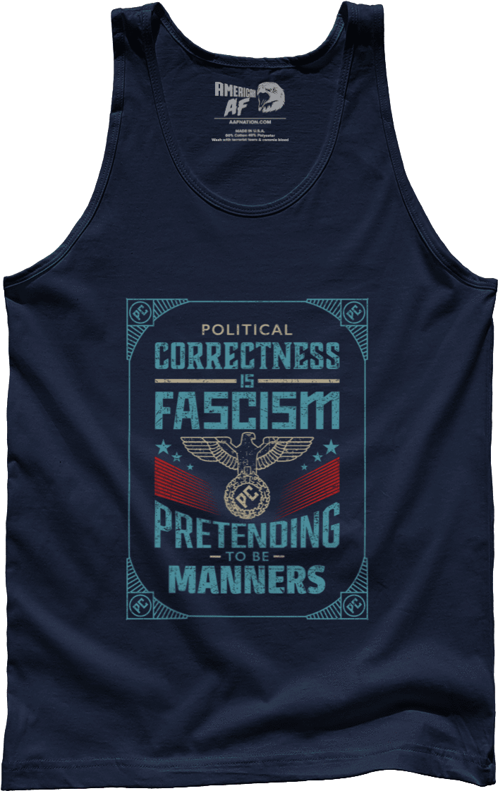 Fascism Pretending Fascism Pretending Fascism Pretending - Reagan Bro Tanks (1200x1200), Png Download