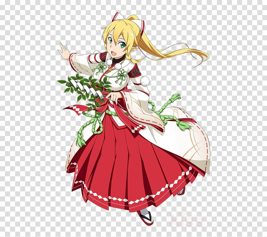 Leafa Clipart Leafa Asuna Kirito - Sword Art Online (900x800), Png Download