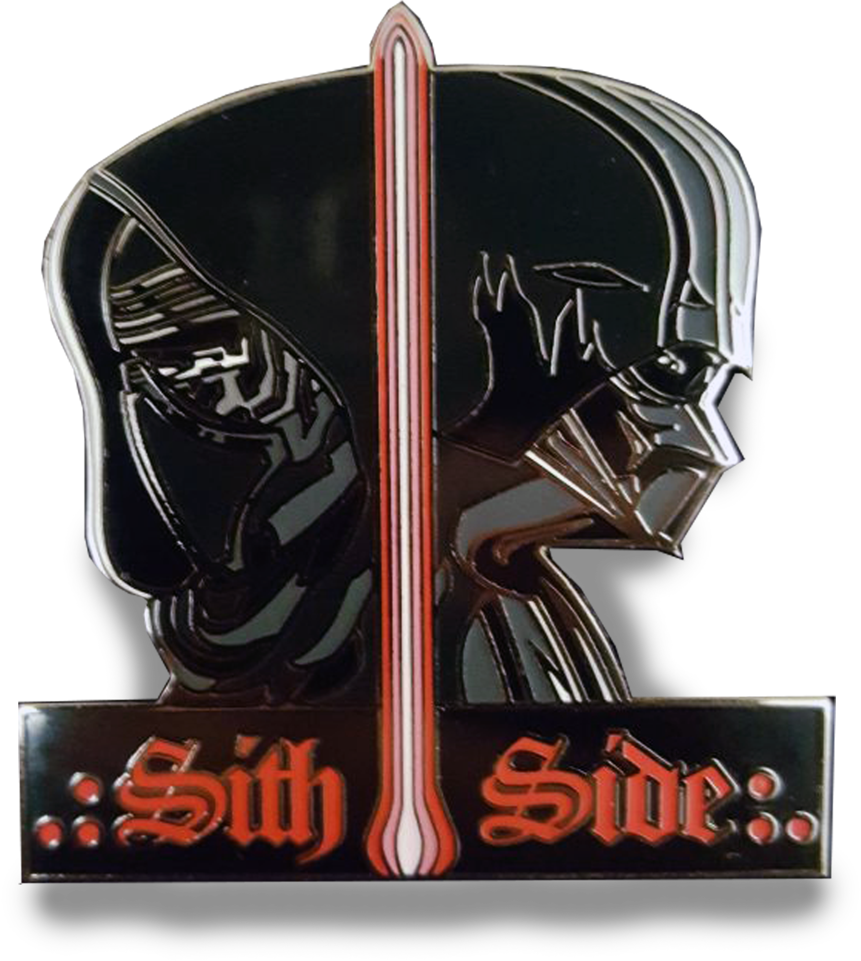 Rep Your Intergalactic Hood With This Hard Enamel Sith - Darth Vader (2605x2418), Png Download