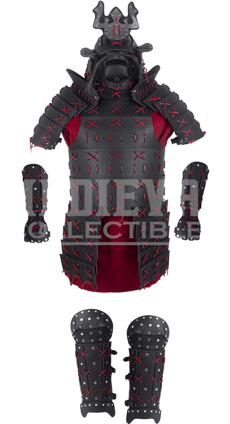 Leather Samurai Full Armour Set - Samurai Armor Full Set (850x850), Png Download