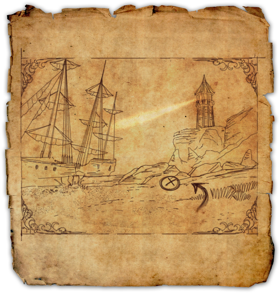 Rivenspire Ce Treasure Map - Eso Clockwork City Treasure Map 1 (1024x1024), Png Download